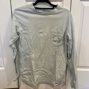 Ivory Ella long sleeve light blue